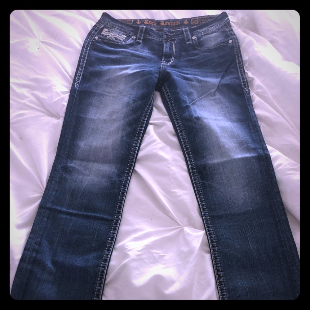 Brand new rock revival jeans